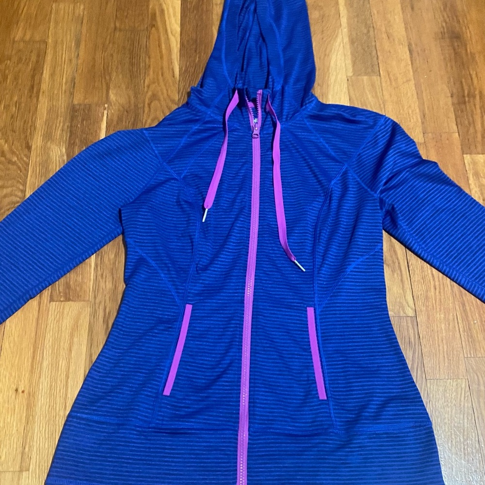 Lukka Blue Striped Top